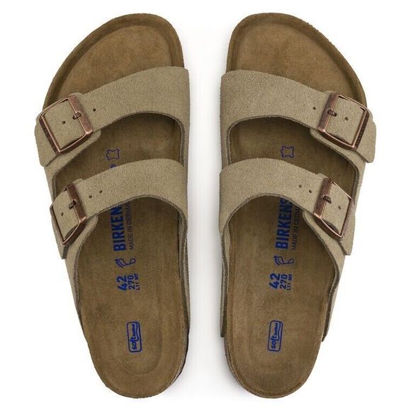 NWT Birckenstock Arizona Soft Footbed Suede Leather Size 43 Mens 10 main image 6